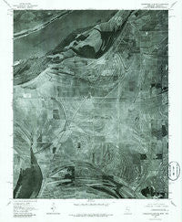 Horseshoe Lake SE Mississippi Historical topographic map, 1:24000 scale, 7.5 X 7.5 Minute, Year 1975