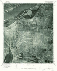 Horseshoe Lake SE Mississippi Historical topographic map, 1:24000 scale, 7.5 X 7.5 Minute, Year 1975
