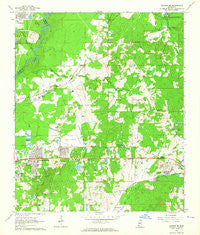 Jackson SE Mississippi Historical topographic map, 1:24000 scale, 7.5 X 7.5 Minute, Year 1963