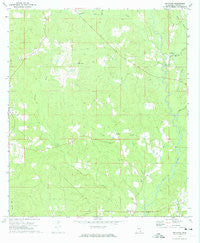 Jonathan Mississippi Historical topographic map, 1:24000 scale, 7.5 X 7.5 Minute, Year 1973