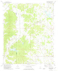 Jumpertown Mississippi Historical topographic map, 1:24000 scale, 7.5 X 7.5 Minute, Year 1972