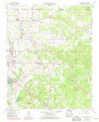 Kendrick Mississippi Historical topographic map, 1:24000 scale, 7.5 X 7.5 Minute, Year 1950