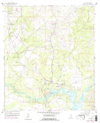 Kiln Mississippi Historical topographic map, 1:24000 scale, 7.5 X 7.5 Minute, Year 1959
