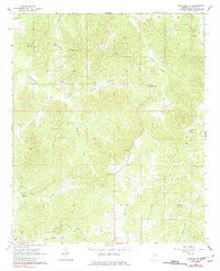 Kosciusko NE Mississippi Historical topographic map, 1:24000 scale, 7.5 X 7.5 Minute, Year 1964