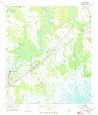 Kreole Mississippi Historical topographic map, 1:24000 scale, 7.5 X 7.5 Minute, Year 1958