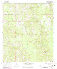 Lake Como Mississippi Historical topographic map, 1:24000 scale, 7.5 X 7.5 Minute, Year 1964
