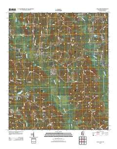 Lake Como Mississippi Historical topographic map, 1:24000 scale, 7.5 X 7.5 Minute, Year 2012