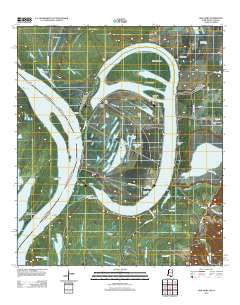 Lake Mary Mississippi Historical topographic map, 1:24000 scale, 7.5 X 7.5 Minute, Year 2012