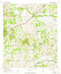 Learned Mississippi Historical topographic map, 1:24000 scale, 7.5 X 7.5 Minute, Year 1963