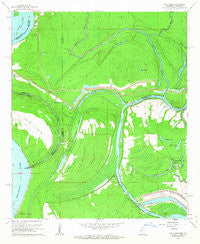 Long Lake Mississippi Historical topographic map, 1:24000 scale, 7.5 X 7.5 Minute, Year 1962