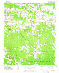 Longview Mississippi Historical topographic map, 1:24000 scale, 7.5 X 7.5 Minute, Year 1965