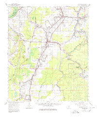 Lorenzen Mississippi Historical topographic map, 1:62500 scale, 15 X 15 Minute, Year 1964