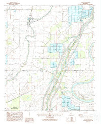 Louise Mississippi Historical topographic map, 1:24000 scale, 7.5 X 7.5 Minute, Year 1988