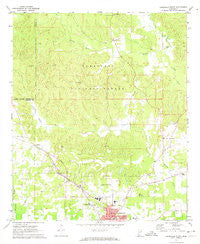 Louisville North Mississippi Historical topographic map, 1:24000 scale, 7.5 X 7.5 Minute, Year 1972