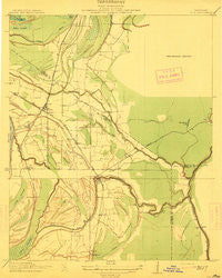 Lula Mississippi Historical topographic map, 1:31680 scale, 7.5 X 7.5 Minute, Year 1912
