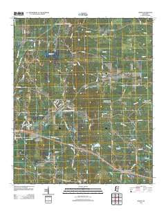 Maben Mississippi Historical topographic map, 1:24000 scale, 7.5 X 7.5 Minute, Year 2012