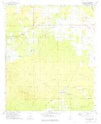 Mashulaville Mississippi Historical topographic map, 1:24000 scale, 7.5 X 7.5 Minute, Year 1973