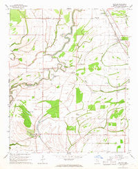 Mattson Mississippi Historical topographic map, 1:24000 scale, 7.5 X 7.5 Minute, Year 1967