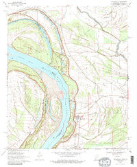 Mayersville Mississippi Historical topographic map, 1:24000 scale, 7.5 X 7.5 Minute, Year 1970