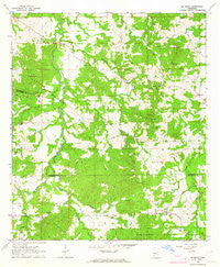 McBride Mississippi Historical topographic map, 1:24000 scale, 7.5 X 7.5 Minute, Year 1963