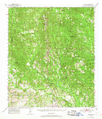 McHenry Mississippi Historical topographic map, 1:62500 scale, 15 X 15 Minute, Year 1954