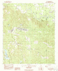 McLaurin Mississippi Historical topographic map, 1:24000 scale, 7.5 X 7.5 Minute, Year 1983