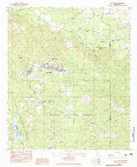 McLaurin Mississippi Historical topographic map, 1:24000 scale, 7.5 X 7.5 Minute, Year 1983
