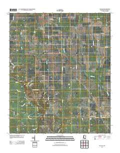 McLeod Mississippi Historical topographic map, 1:24000 scale, 7.5 X 7.5 Minute, Year 2012