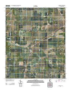 Midnight Mississippi Historical topographic map, 1:24000 scale, 7.5 X 7.5 Minute, Year 2012
