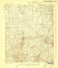 Morton Mississippi Historical topographic map, 1:48000 scale, 15 X 15 Minute, Year 1922