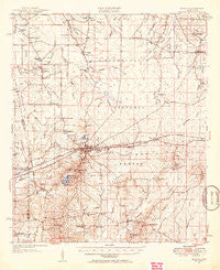 Morton Mississippi Historical topographic map, 1:62500 scale, 15 X 15 Minute, Year 1951