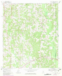 Mount Carmel Mississippi Historical topographic map, 1:24000 scale, 7.5 X 7.5 Minute, Year 1970