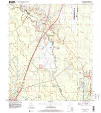 Nicholson Mississippi Historical topographic map, 1:24000 scale, 7.5 X 7.5 Minute, Year 1998