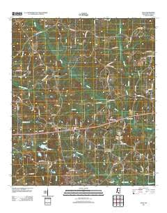 Oloh Mississippi Historical topographic map, 1:24000 scale, 7.5 X 7.5 Minute, Year 2012