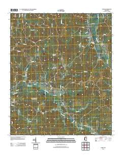 Paris Mississippi Historical topographic map, 1:24000 scale, 7.5 X 7.5 Minute, Year 2012