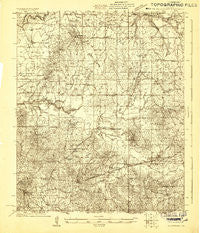 Pelahatchee Mississippi Historical topographic map, 1:48000 scale, 15 X 15 Minute, Year 1922
