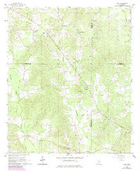 Post Mississippi Historical topographic map, 1:24000 scale, 7.5 X 7.5 Minute, Year 1962