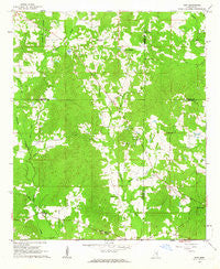 Post Mississippi Historical topographic map, 1:24000 scale, 7.5 X 7.5 Minute, Year 1962