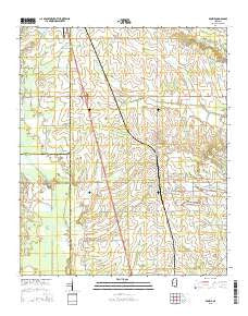 Prairie Mississippi Current topographic map, 1:24000 scale, 7.5 X 7.5 Minute, Year 2015