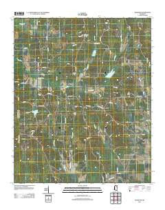 Randolph Mississippi Historical topographic map, 1:24000 scale, 7.5 X 7.5 Minute, Year 2012