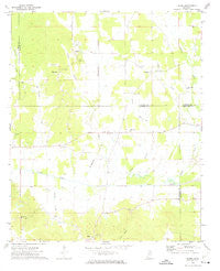 Robbs Mississippi Historical topographic map, 1:24000 scale, 7.5 X 7.5 Minute, Year 1972