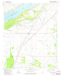 Robinsonville Mississippi Historical topographic map, 1:24000 scale, 7.5 X 7.5 Minute, Year 1981