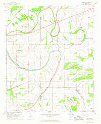 Sabino Mississippi Historical topographic map, 1:24000 scale, 7.5 X 7.5 Minute, Year 1967
