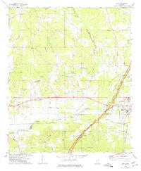 Sapa Mississippi Historical topographic map, 1:24000 scale, 7.5 X 7.5 Minute, Year 1972
