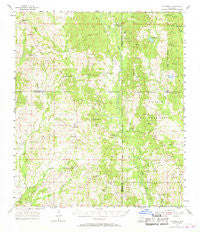 Savannah Mississippi Historical topographic map, 1:62500 scale, 15 X 15 Minute, Year 1955