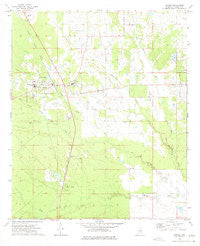 Scooba Mississippi Historical topographic map, 1:24000 scale, 7.5 X 7.5 Minute, Year 1973