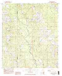 Sellers Mississippi Historical topographic map, 1:24000 scale, 7.5 X 7.5 Minute, Year 1982