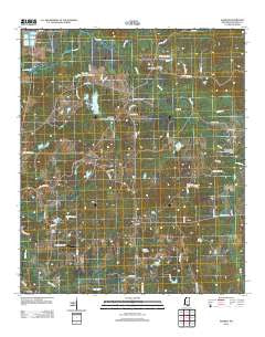 Sharon Mississippi Historical topographic map, 1:24000 scale, 7.5 X 7.5 Minute, Year 2012