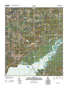 Shoccoe Mississippi Historical topographic map, 1:24000 scale, 7.5 X 7.5 Minute, Year 2012