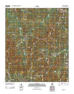 Smyrna Mississippi Historical topographic map, 1:24000 scale, 7.5 X 7.5 Minute, Year 2012